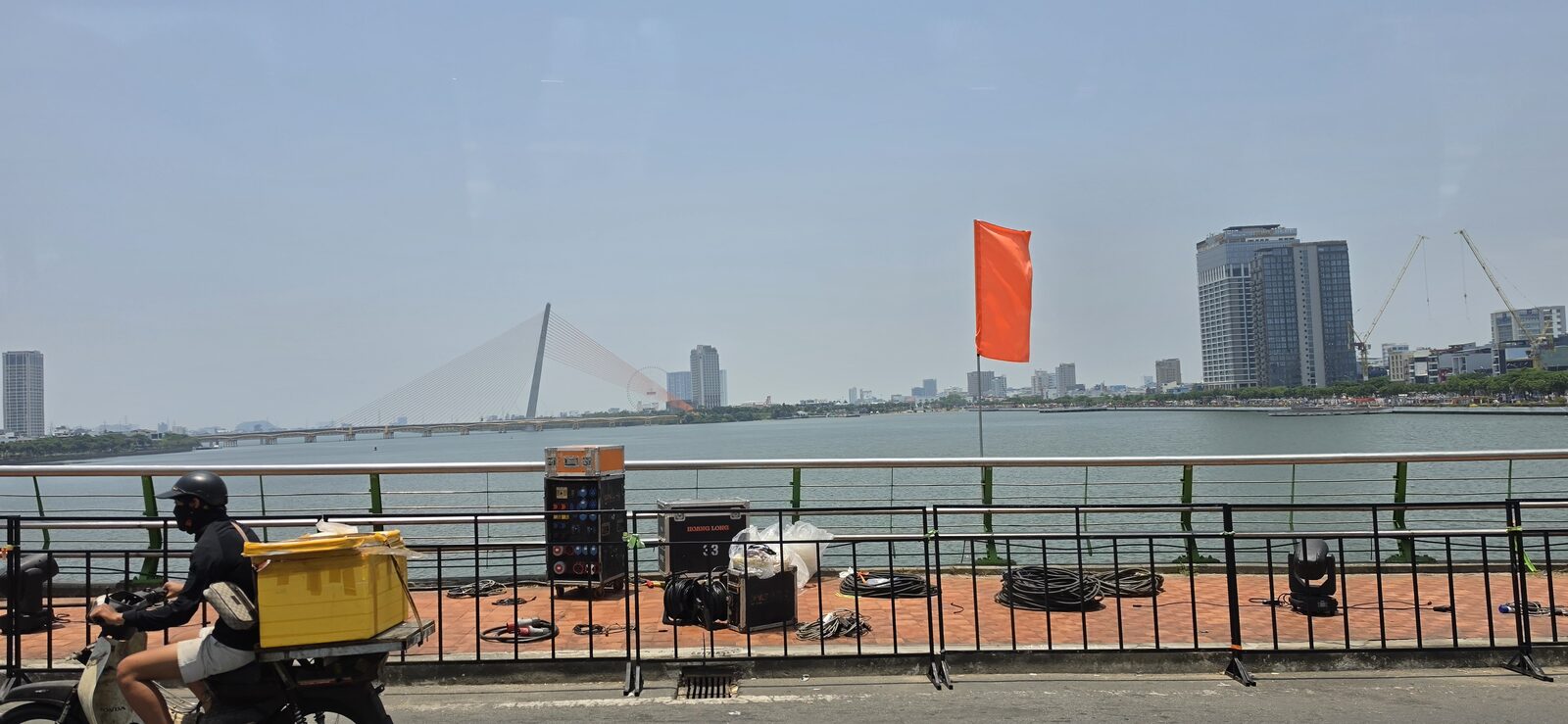 Han River with the Dragon Bridge in the distance