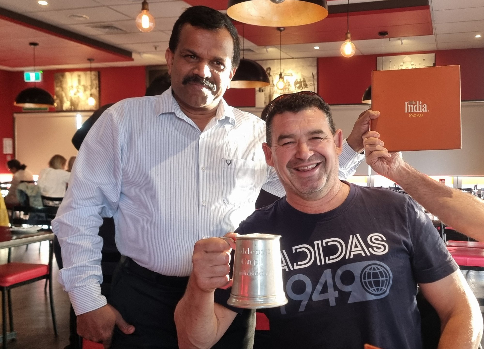 David Smithy winning the Little India Goldcorp Christmas playoffs